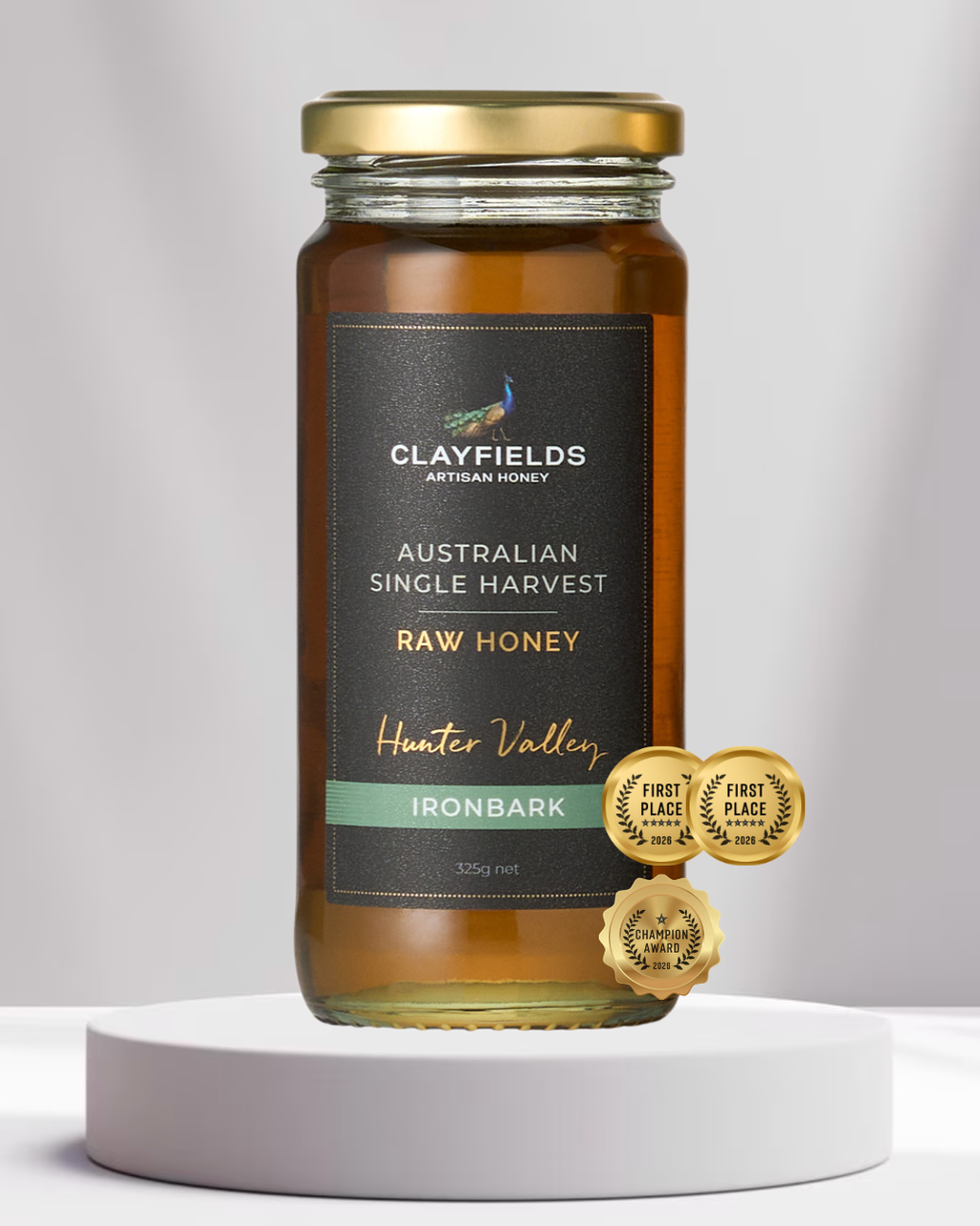 Hunter Valley Ironbark Raw Honey 325g