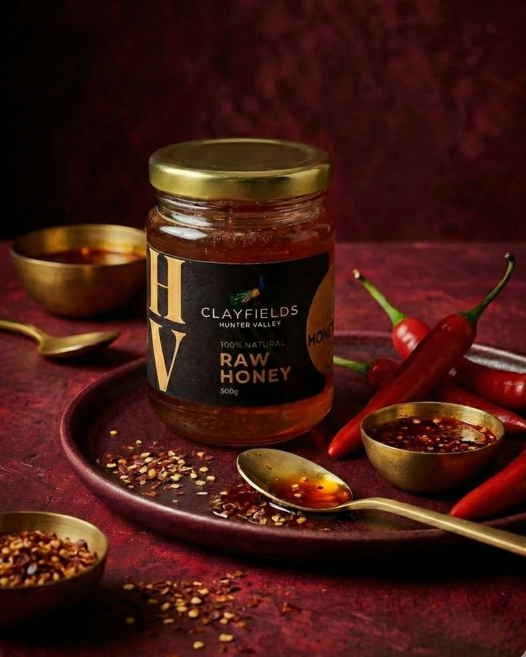 Hot Chilli Raw Honey