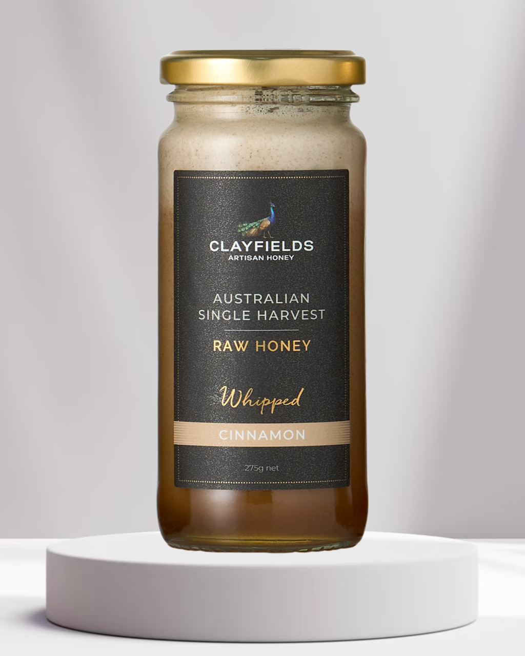 Cinnamon Whipped Raw Honey 275g