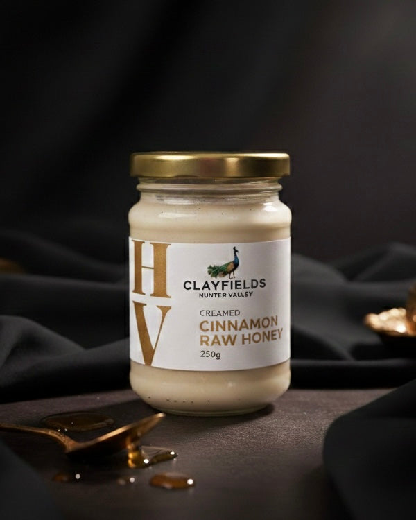 Creamed Cinnamon Raw Honey 250g