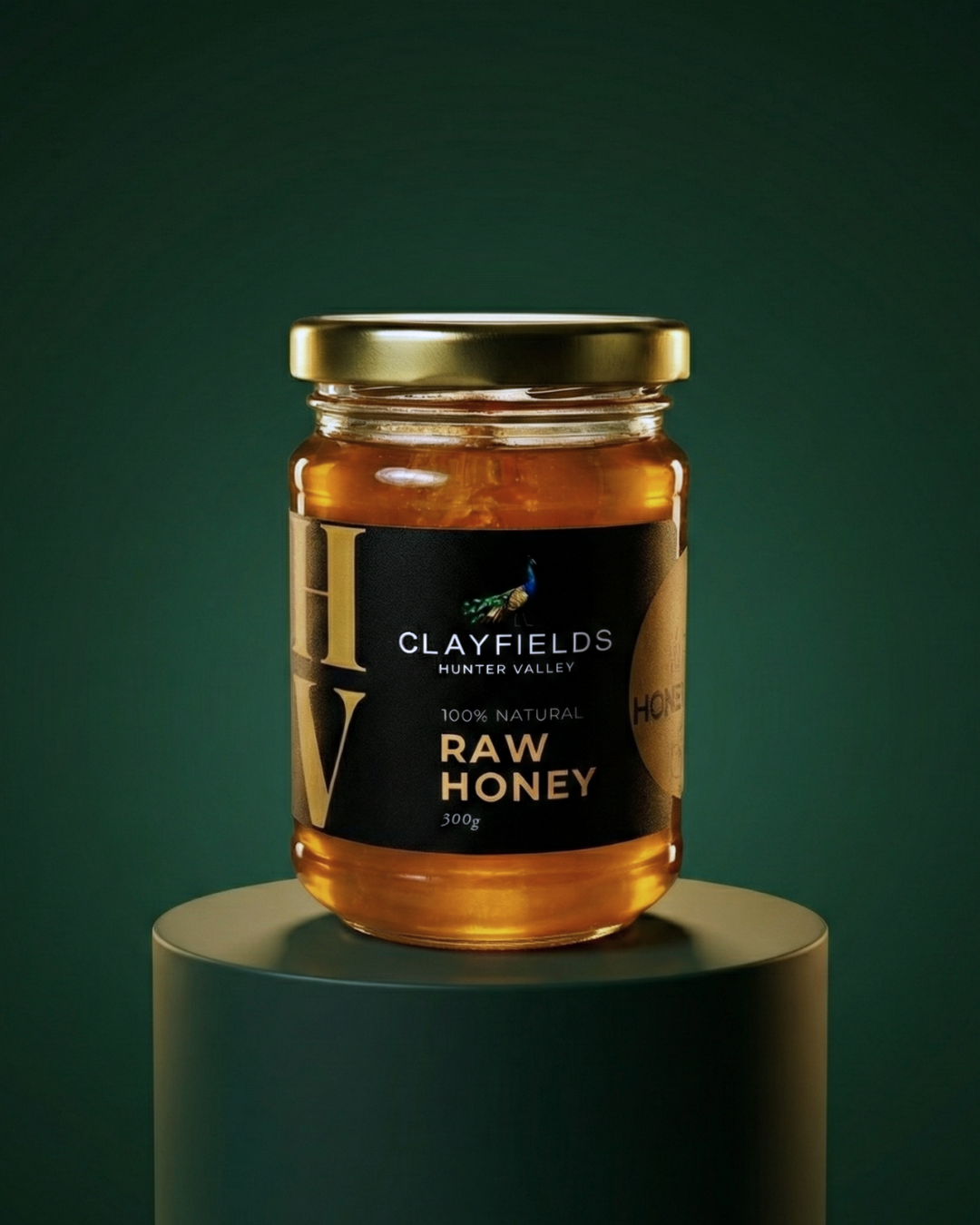 Pokolbin Raw Honey with virgin Honeycomb 300g