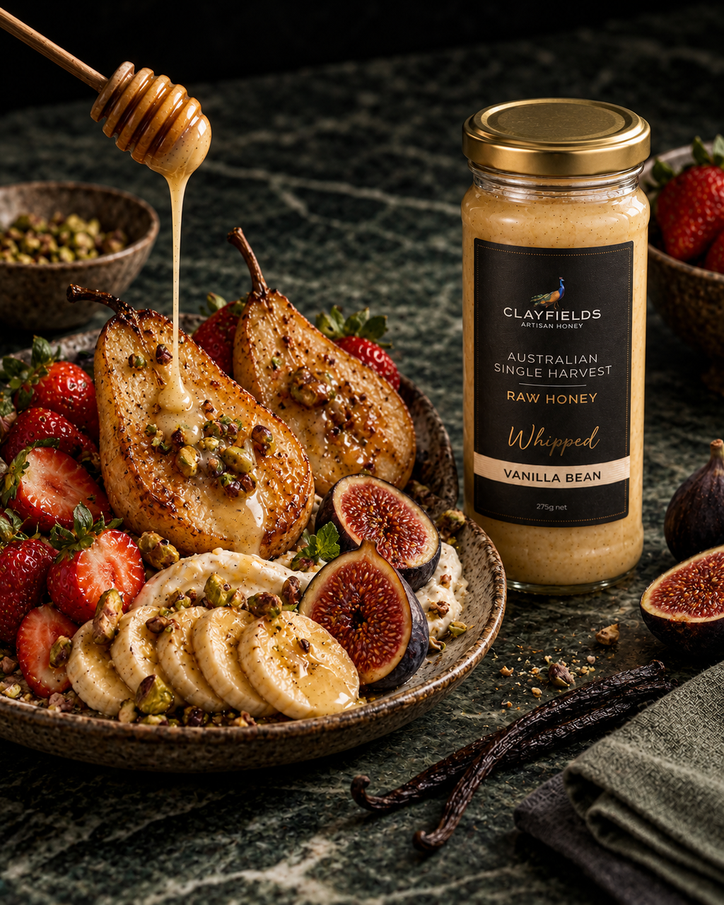 Vanilla Infused Raw Honey LIMITED EDITION