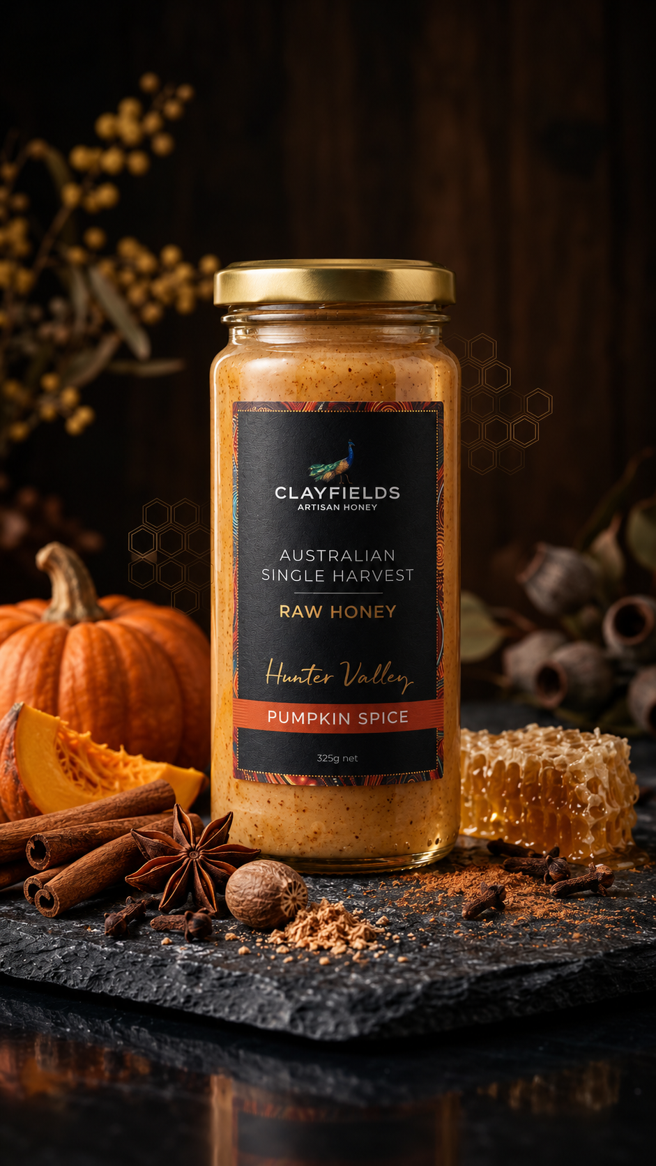 Pumpkin Spice Raw Honey LIMITED EDITION